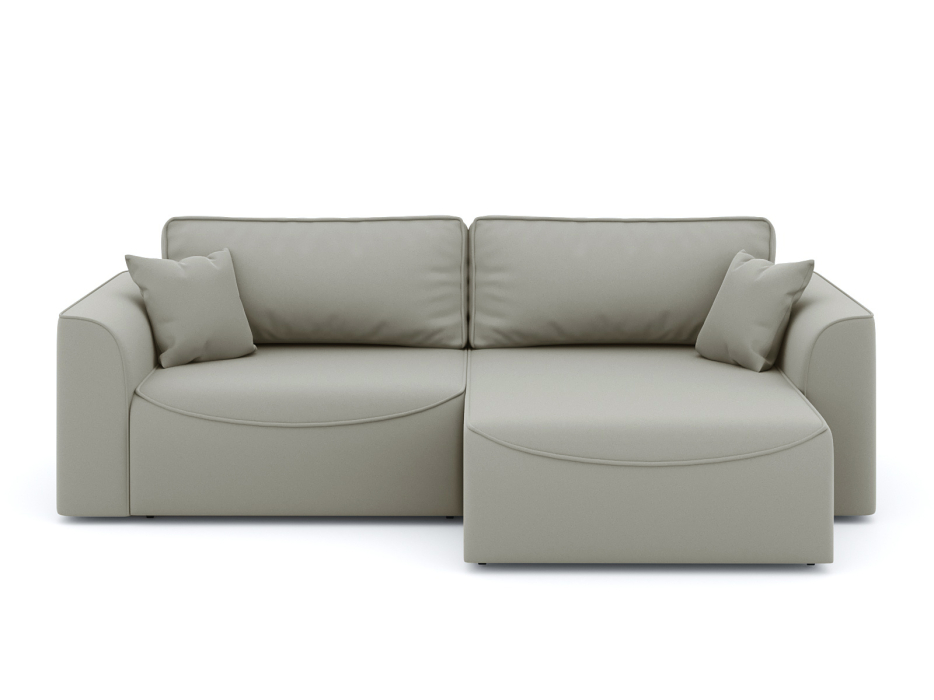 Диваны угловые в гостиную, Диван-кровать угловой Рафаэль еврокнижка НПБ, велюр