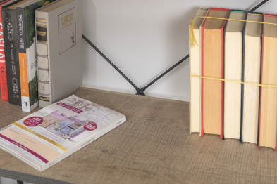 Открытый стеллаж с полками и стеллаж Трувор 13.151.02