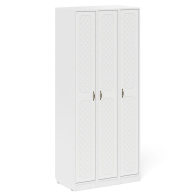 Шкафы распашные, Три пенала в прихожую П-6-500 фрезеровка ромб