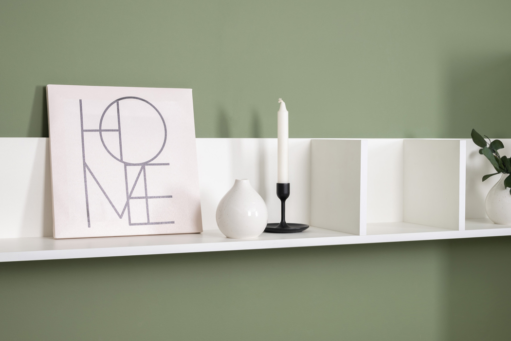 Настенные полки, Полка навесная открытая Эйр 16.490