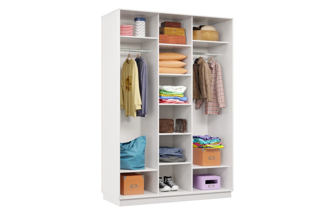 Шкафы-купе, Шкаф-купе Премьер 18 (14;14;14) трёхдверный