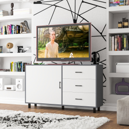 Комод с дверкой и ящиками РВК 122-1504