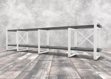 Тумба под ТВ Айсберг Лофт 240 белый