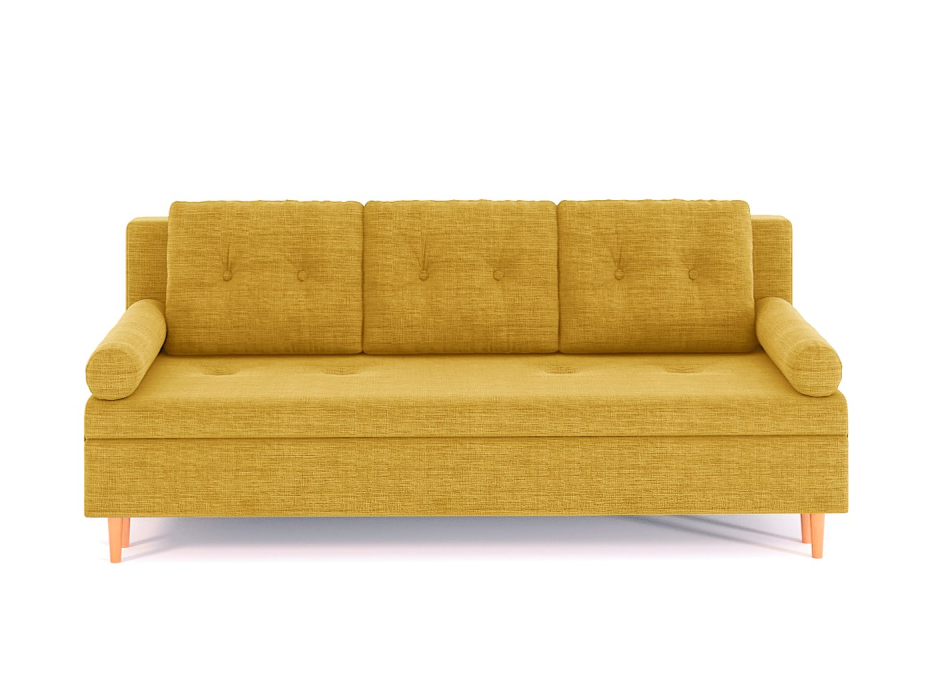 Диваны еврокнижки, Диван-кровать Белфаст без подлоктоников еврокнижка, рогожка