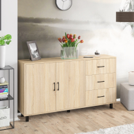 Комоды, Широкий тумба-комод с ящиками и дверками РВК 123-1604