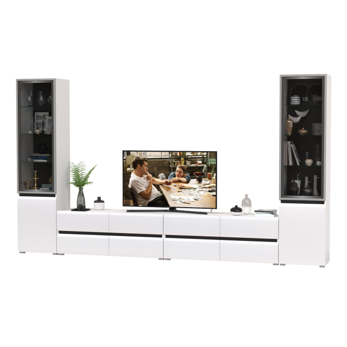 Стенки для гостиной, Сидней стенка для гостиной модульная № 130