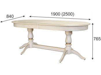Стол обеденный Мебелик Тарун 5