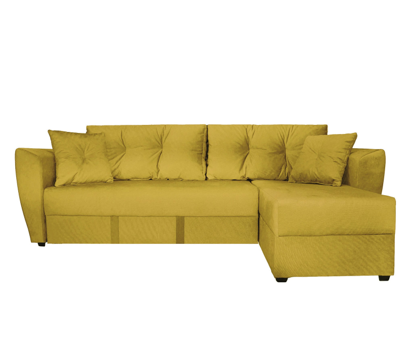 Диваны угловые в гостиную, Диван угловой  Амстердам 160, велюр