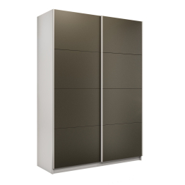 Шкаф-купе Прайм 2-х дверный Стекла хаки/Доводчики 120х57х230