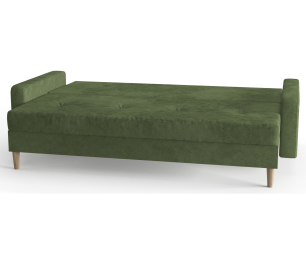 Диван-кровать Belfast, независимый пружинный блок, велюр