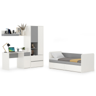 Для девочек, Молодёжная мебель в детскую комнату Торонто № 25