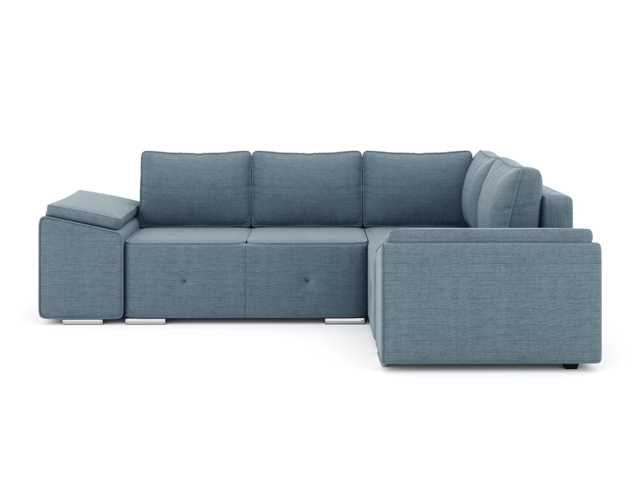 Диваны угловые в гостиную, Диван-кровать угловой Хавьер 1 ПБ еврокнижка, рогожка Люкс