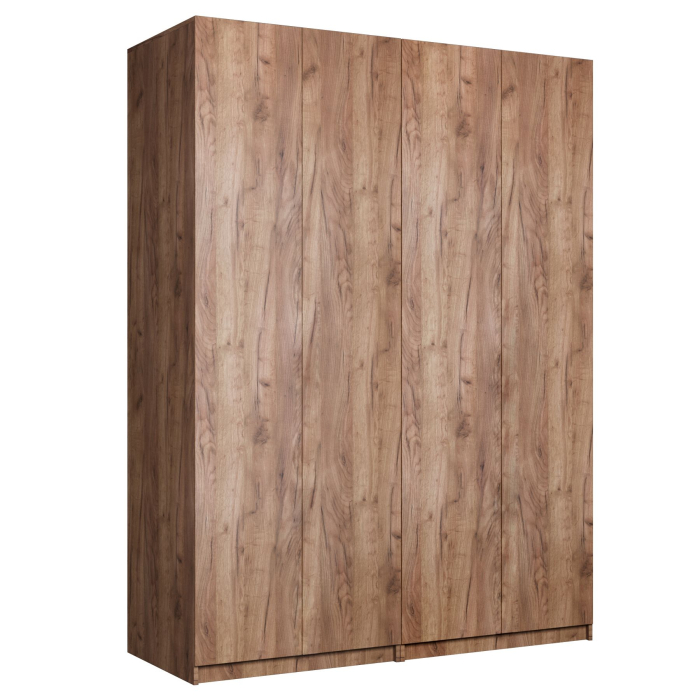 Шкафы распашные, Распашной шкаф Локер 800+800 (Гармошка с системой Push to Move/Левый) с полками