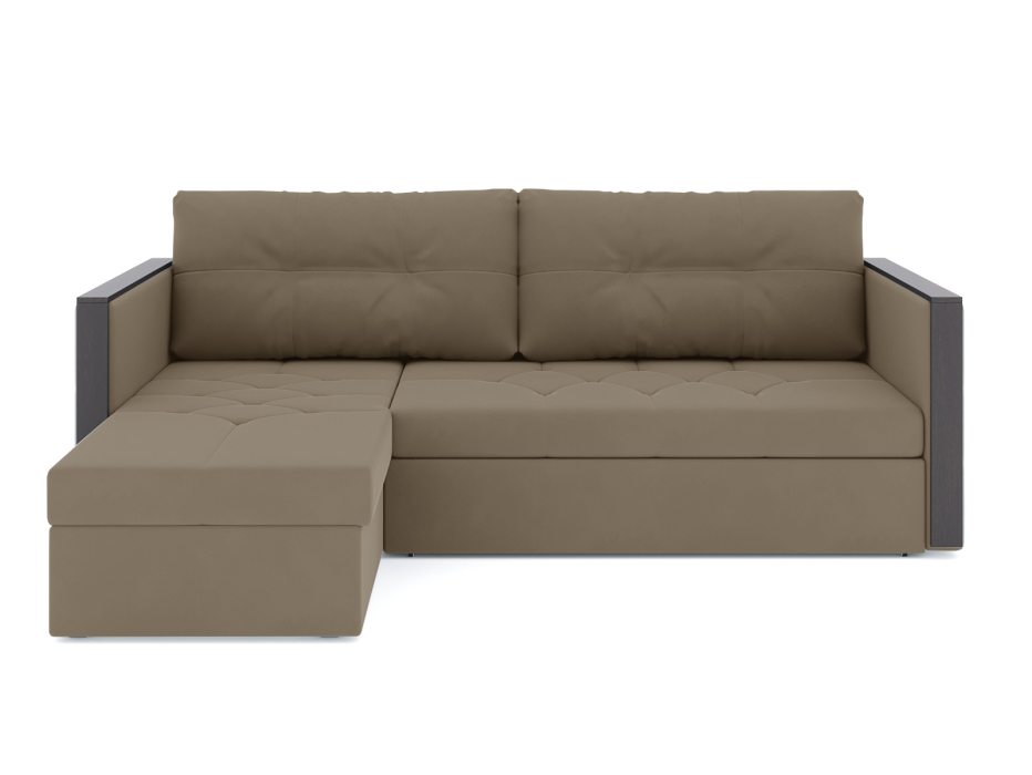 Диваны угловые в гостиную, Диван-кровать угловой Даймонд дельфин, велюр