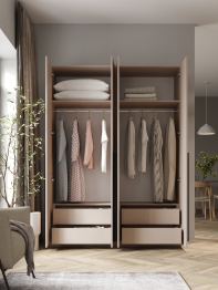 Шкаф распашной 4-х дврерный София 2200х1600х520 мм