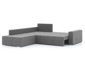 Диван-кровать угловой Леос НПБ, рогожка