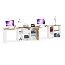 Мебель для домашнего офиса для двоих человек Лидер-8