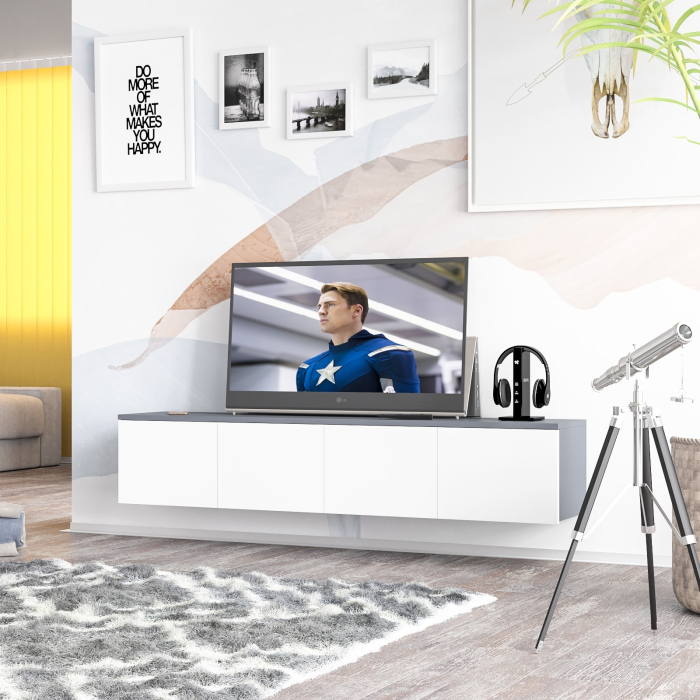 ТВ-тумбы, Тумба для аппаратуры подвесная Сити-11