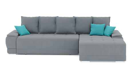 Диван-кровать угловой Нордвикс ПБ, велюр