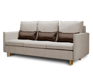 Диван кровать прямой Оливер,микровелюр