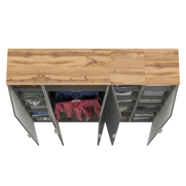 Набор шкафов для компактной прихожей Октава № 2