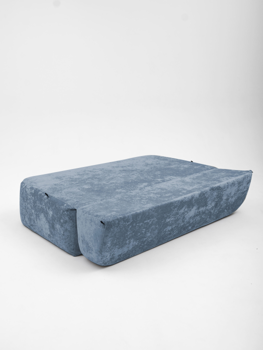 Дизайнерские диваны для гостиной, Бескаркасный диван Бабл, плюше 