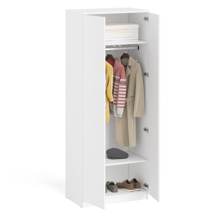 Шкафы двухстворчатые, Шкаф двухдверный Мори МШ800.1