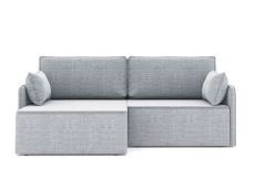 Диваны угловые в гостиную, Диван-кровать угловой еврокнижка Блюм, рогожка Люкс