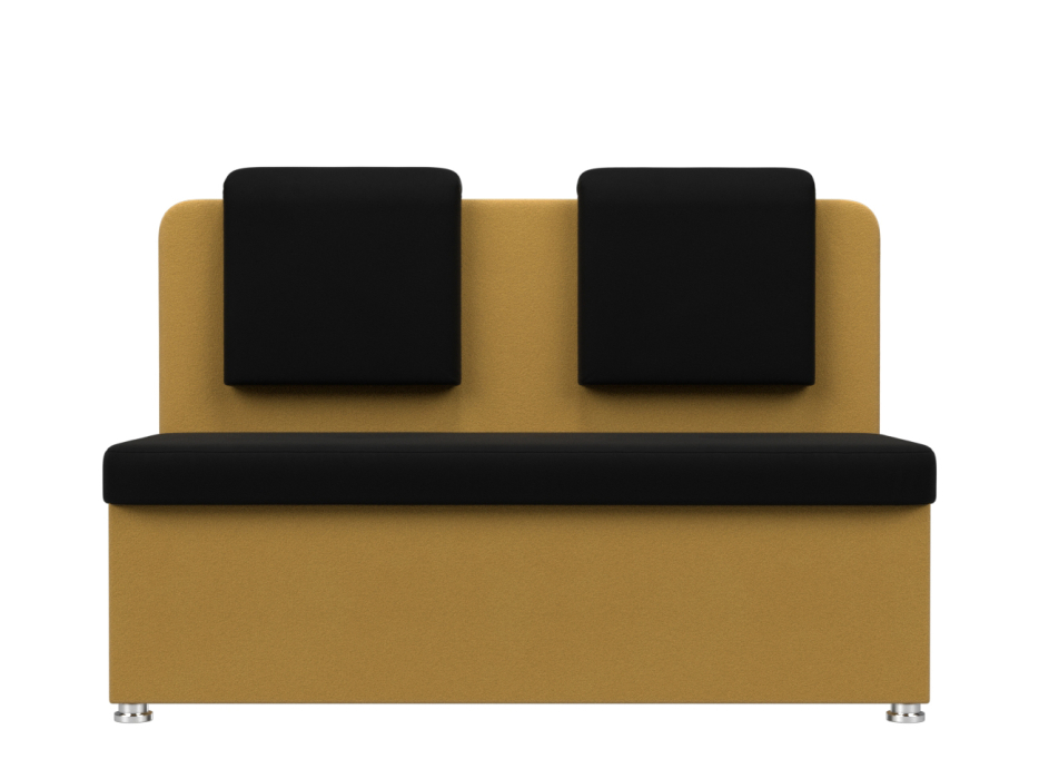 Диваны прямые кухонные, Диван кухонный прямой Маккон 2-х местный, микровельвет