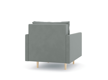 Кресло для отдыха Милли с подлокотниками, велюр