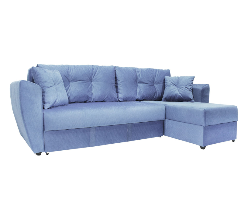 Диваны угловые в гостиную, Диван угловой  Амстердам 150, велюр