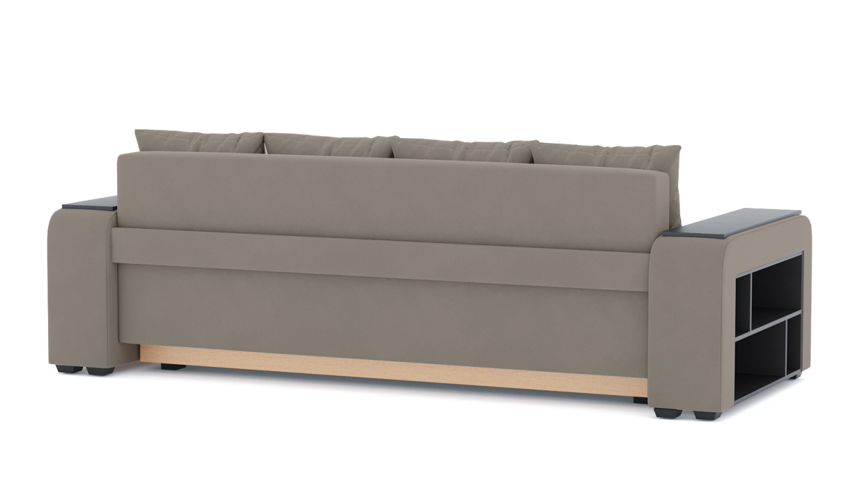 Диваны еврокнижки, Диван-кровать Дубай Лайт еврокнижка, велюр