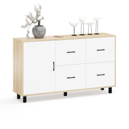 Комод-тумба 4-ре ящика и дверка РВК 125-1504