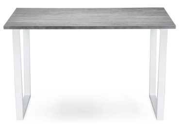 Стол деревянный Лота Лофт 140 25 мм (белый матовый)