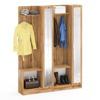 Прихожие, Прихожая РВК Камелия-8 с зеркалом комплект из двух штук