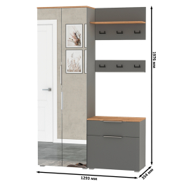 Компактная мебель для прихожей Октава № 12