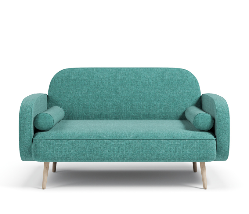 Офисные диваны, Диван прямой нераскладной Бержер, рогожка