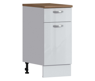 Дублин шкаф 40 напольный с фасадом