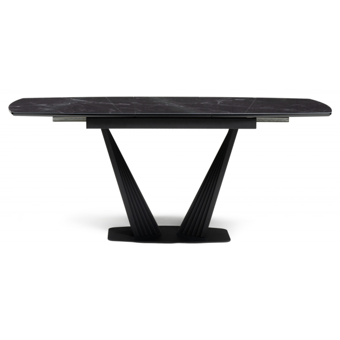 Обеденные столы, Стеклянный стол Вейл 140(180)х80