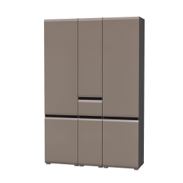 Два шкафа Сидней с дверками и один шкаф Сидней с ящиком