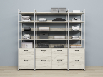 Гардеробная Urban Лофт 05 Белый