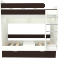 Для подростков, Двухъярусная кровать Юниор 5 80x160 Белый