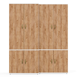 Два мебельных шкафа Лидер-8 МД 19Б и МД 20Б