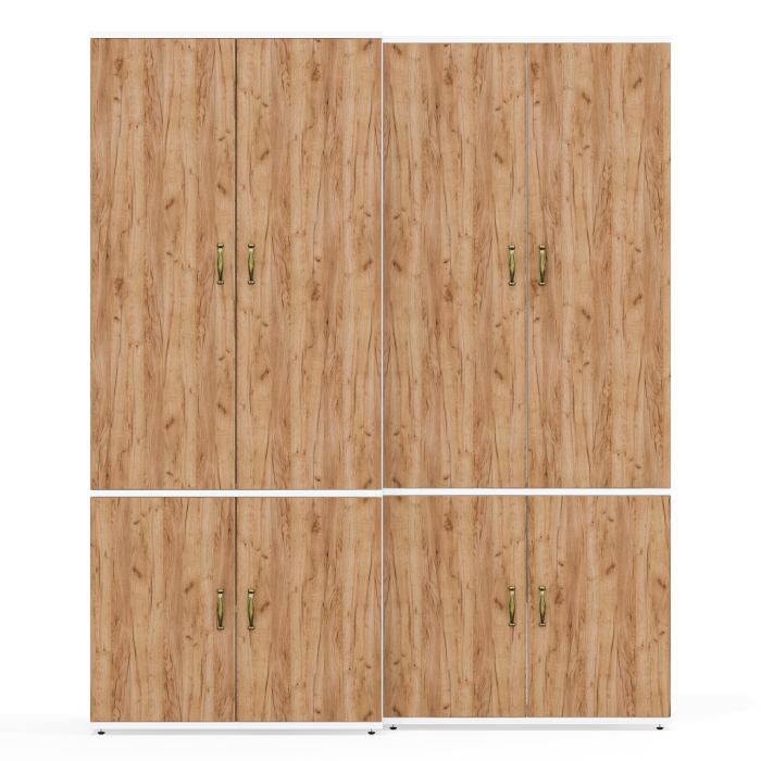 Для одежды, Два мебельных шкафа Лидер-8 МД 19Б и МД 20Б