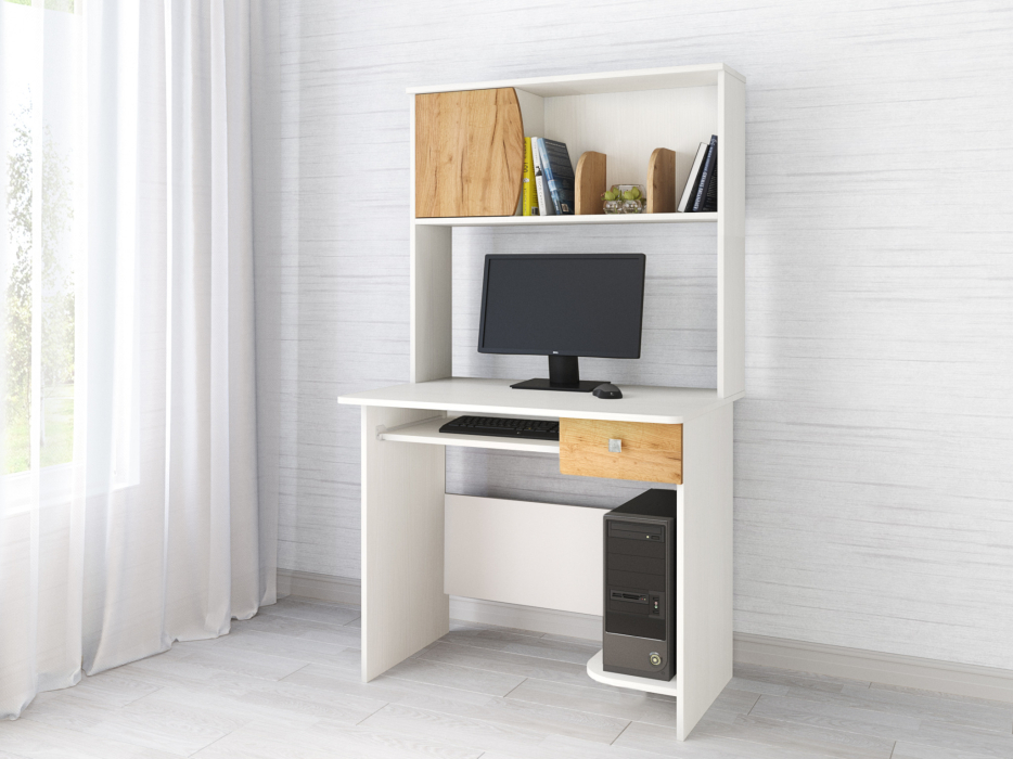 Прямые компьютерные столы, Стол компьютерный Грета-4