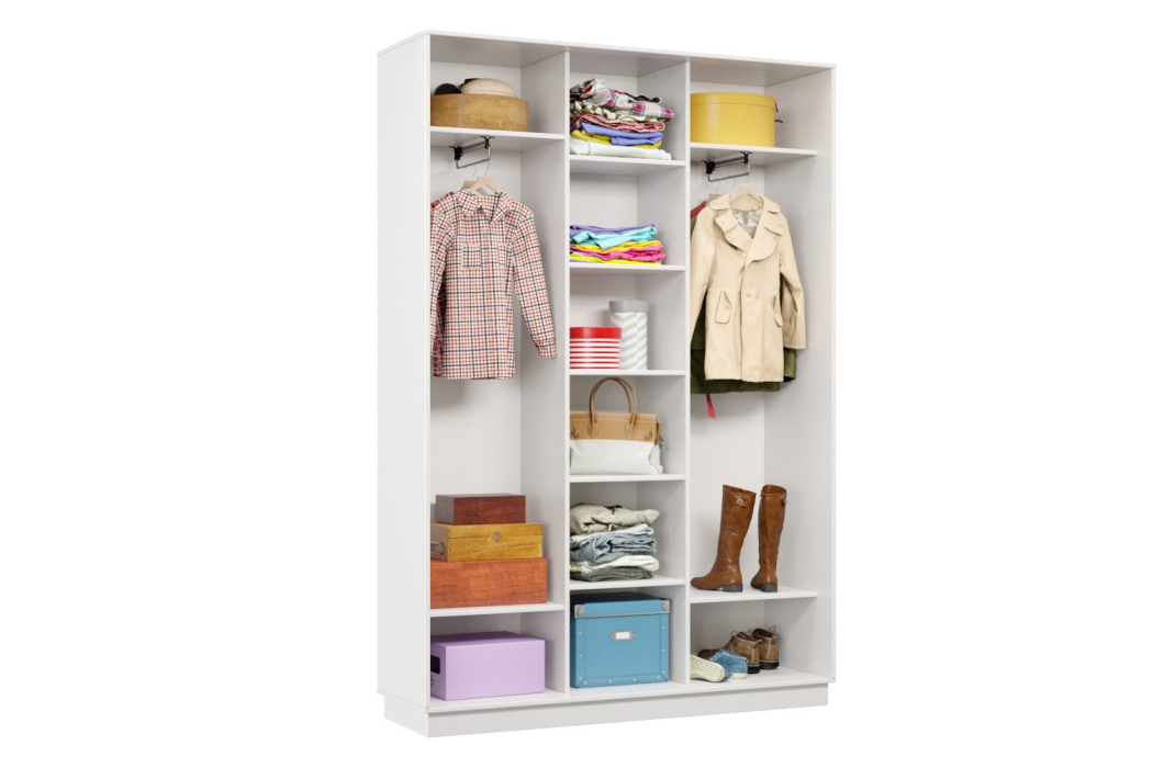 Шкафы-купе, Шкаф-купе Премьер 19 (14;14;14) трёхдверный