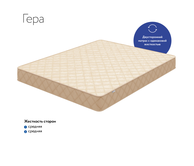 Спальня, Матрас DreamLine Гера 1200x1900