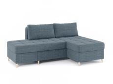 Диваны угловые в гостиную, Диван-кровать угловой Оливер 2 еврокнижка-трансформер, рогожка