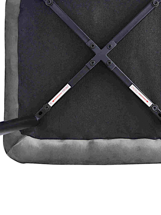 Стулья, Стул мягкий DC213 велюр каркас металл черный КРУГЛЫЙ