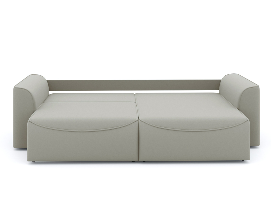 Диваны угловые в гостиную, Диван-кровать угловой Рафаэль еврокнижка НПБ, велюр